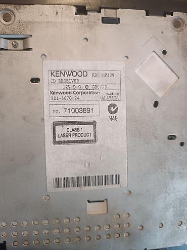 jvc мафон: Автомагнитола Kenwood (1 DIN) Описание: - Съёмная передняя панель с — 7