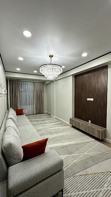 aurum: 2 комнаты, 59 м², Асанбай мкр Элитка, 11 этаж, Евроремонт — 2