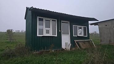 Konteynerlər: Metal karkaslı daşınabilən konteyner-ev/boks - Korpus: tünd yaşıl — 8