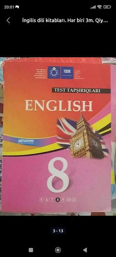 Tədris ədəbiyyatı: İngilis dili kitabları. Ün. Yeni Yasamal
📎10 — 3