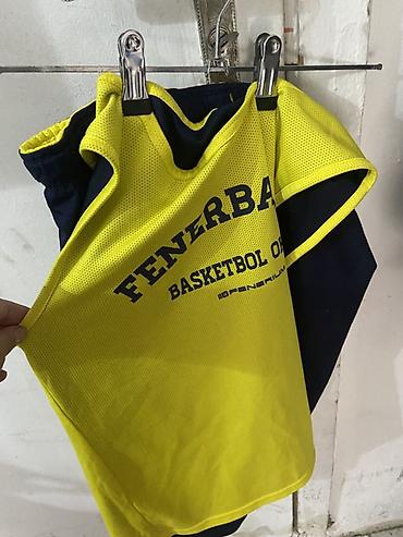 yun corab: Fenerbahçe Basketbol məşq maykası - Rəng: sarı (qara-lacivərt yazılı) — 2