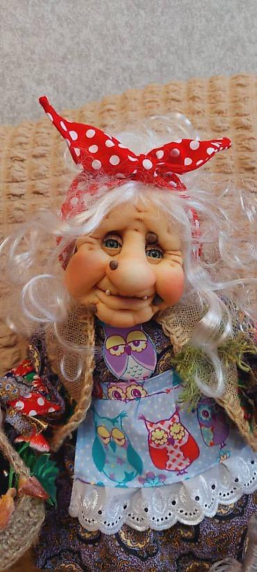 Другой декор и предметы интерьера: Интерьерная кукла Баба Яга — это сказочная мудрая хранительница — 4