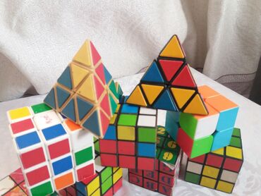 27 объявлений | lalafo.kg: Кубик рубика, пирамидка. По 100 сом за 1 кубик