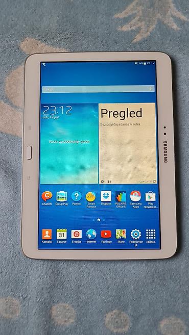 deciji tablet moja prva azbuka: Samsung Galaxy Tab 3 10.1 (GT-P5210) – Wi‑Fi, beli - Ekran: 10.1" — 6