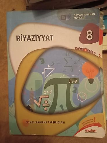 Riyaziyyat – 8-ci sinif üçün qiymətləndirmə tapşırıqları kitabı -