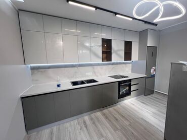 Кухонные гарнитуры: Кухонный гарнитур, Новый, ДСП, Бесплатная доставка — 5