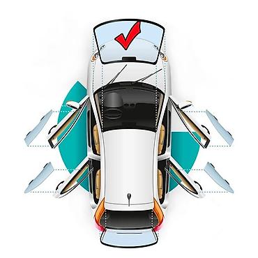 ssangyong: Стекло Лобовое Ssangyong, 2019 г., Новый, Аналог — 5