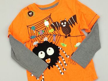 elegancka bluzka z falbanami: Sweatshirt, 3-4 years, 98-104 cm, condition - Very good