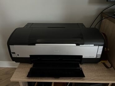 цветной принтер епсон: Продаю принтер А3 Epson 1410 с доноркой. После обслуживания. Промыт и