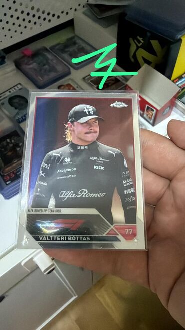 Kolleksiya kartları: Topps Formula 1 Resmi Kartlar, Qiymetler kartlarin uzerinde qeyd — 5
