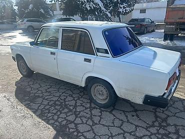 VAZ (LADA): Lada 2107 sedan 2007 - Kuzov: 4 qapı, ağ rəng, arxa ötürücülü klassik — 7