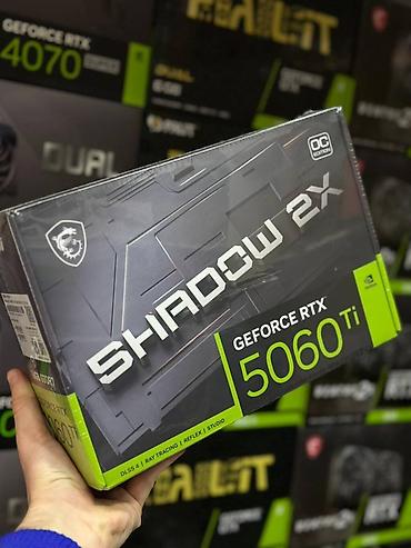 3060 ti: Videokart MSI GeForce RTX 5060 Ti, 16 GB, Yeni — 1