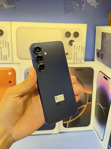 studio display: Samsung Galaxy S25, Новый, 128 ГБ, цвет - Синий, В рассрочку, 1 SIM, eSIM — 1