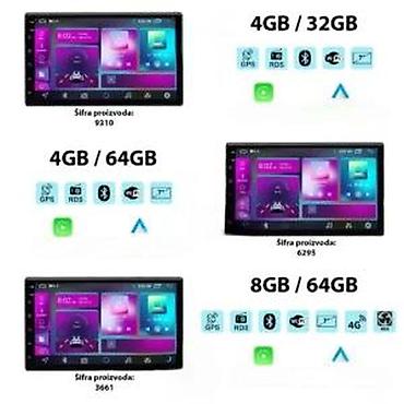 Audio oprema za auto: Android multimedijalne jedinice za automobil – više modela i veličina — 10