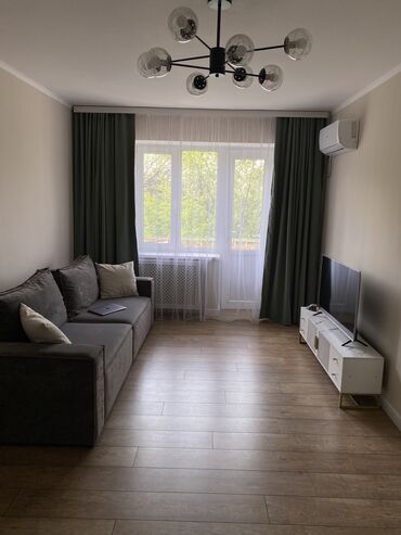 купить квартиру в кыргызстане: 1 комната, 30 м², Хрущевка, 4 этаж, Евроремонт
