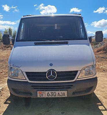 жёсткий буксир: Mercedes-Benz Sprinter (двухрядная кабина, бортовой грузовик с — 2