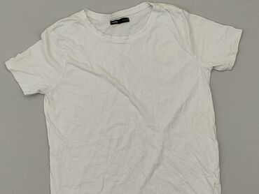 białe gładki t shirty damskie: T-shirt, SinSay, S (EU 36), condition - Good