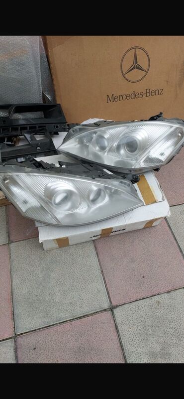 Radiatorlar: Komplekt, Yaxın və uzaq vuran işıqlar Mercedes-Benz, 2007 il, Orijinal, Almaniya, Yeni
