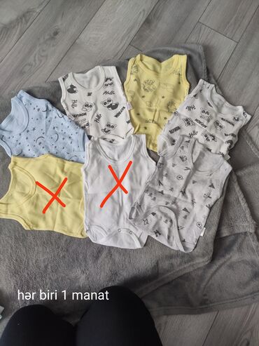 Uşaqlar üçün digər geyimlər: Одежда для малышей. в отличном состоянии. возраст 0-6 месяцев — 8