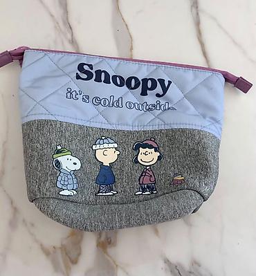 ukrasne kese: Snoopy kozmetička/organizer torbica sa rajsferšlusom - Dizajn — 1