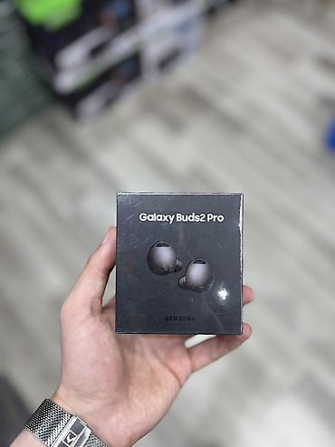 galaxy buds 2 pro: Yeni Simsiz (Bluetooth) Qulaqcıqlar, Samsung, rəng - Qara — 1