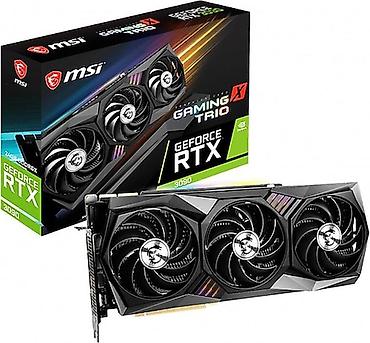 rtx 3090 ti: Videokart MSI GeForce RTX 3090, > 16 GB, Yeni — 1