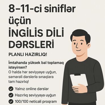 репетитор по алгебре 6 класс: Repetitor, Rus dili, Azərbaycan dili, İmtahanlara hazırlıq, Abituriyent hazırlığı