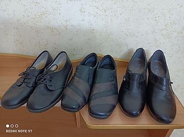 Другая женская обувь: Женская обувь, набор из 3 пар. 1) Туфли-оксфорды, черные - — 2