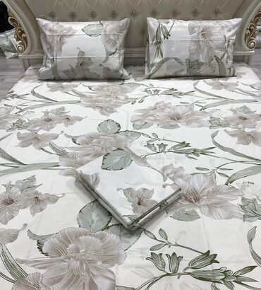 Комплекты постельного белья: Постельное бельё 100% хлопок, простыня, наволочки, подушки, одеяло at lalafo.kg — 33 Комплекты постельного белья: Постельное бельё 100% хлопок, простыня, наволочки, подушки, одеяло — 33