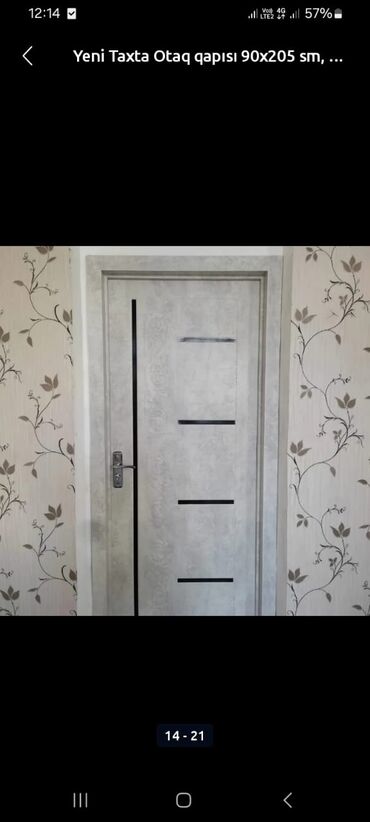 Otaq qapıları: Yeni Otaq qapısı 90x205 sm Çərçivə ilə, Ödənişli çatdırılma, Ünvandan götürmə, Pulsuz çatdırılma -da lalafo.az — 10 Otaq qapıları: Yeni Otaq qapısı 90x205 sm Çərçivə ilə, Ödənişli çatdırılma, Ünvandan götürmə, Pulsuz çatdırılma — 10