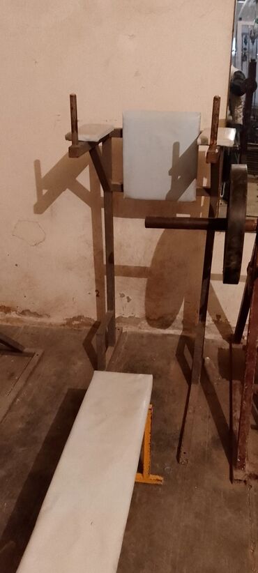 Digər trenajorlar: Idman avadanlıqları dəsti - Ayaq üçün press/trener aparatı: möhkəm — 2