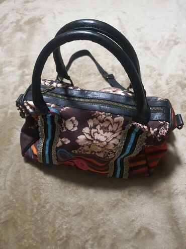 Torbe: Torba za rame, Desigual, Materijal: Pamuk — 8