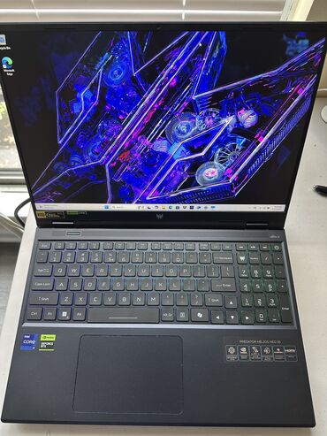 ремонт компьютеров ош: Ноутбук, Acer, 16 ГБ ОЗУ, Intel Core i9, 16 ", Б/у, Для работы, учебы, память SSD