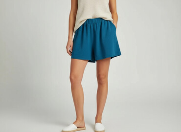 spodnie plus size: Szorty damskie, rozmiar L