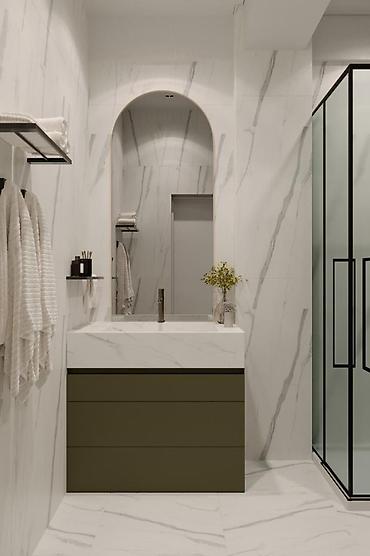 Продажа квартир: 1 комната, 48 м², Асанбай мкр Элитка, 14 этаж, Евроремонт — 4