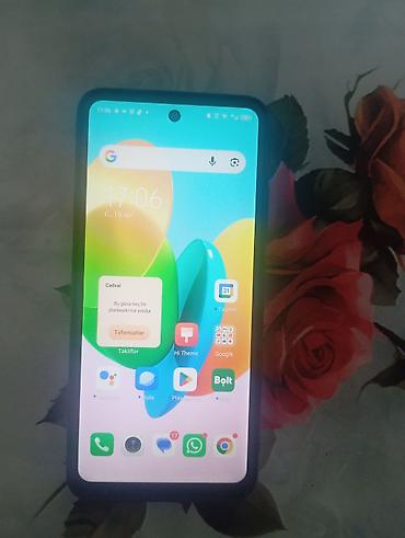 telefon cubuğu: Tecno Spark 20C, 128 GB, rəng - Qara, Barmaq izi — 1