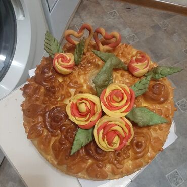 Выпечка, хлебобулочные изделия: КАРАВАЙ Каравай на заказ,каравай на заказ Бишкек каравай сватовство — 4