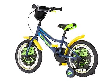 convers starke: Bicikl kids Visitor Roboter 16" 9" V-brake + kontra, za visinu deteta — 5