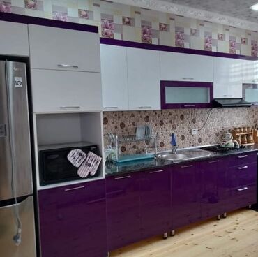 kuxna dolabı: Кухонный гарнитур на заказ, Самозакрывающие петли, Ламинат простой, Нет кредита, Бесплатная доставка