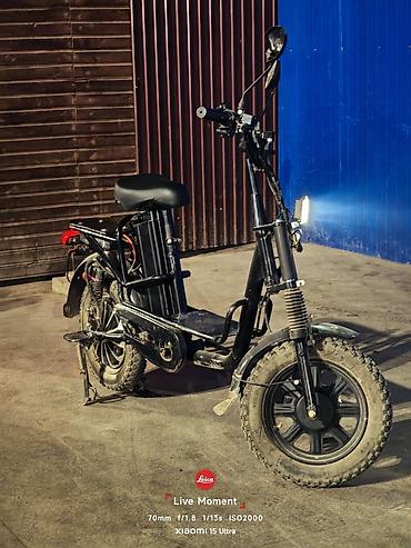 Электровелосипед/электромопед форм-фактора mini-bike - Компоновка