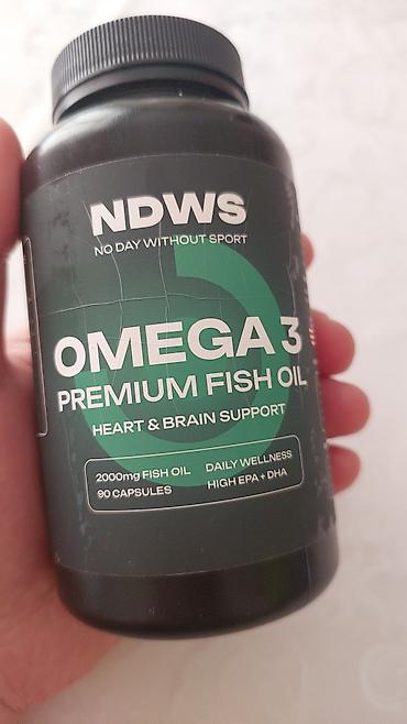 рыбий жыр: Omega-3 Premium Fish Oil 2100 сом - Поддержка сердца и мозга (Heart — 1