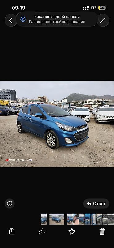 Chevrolet Spark: 2019 г., 1 л, Автомат, Бензин