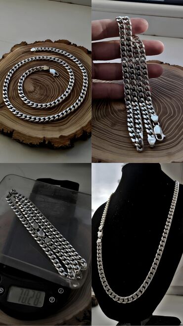Серебряные цепочки: Ювелирные услуги 👨‍🏭⛓️ Изготовление Цепей и Браслетов ⛓️💎 Серебро — 6