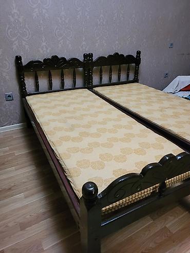 maşın kravat: İşlənmiş, İkinəfərlik çarpayı, Bazasız, Matras ilə, Siyirməsiz — 4