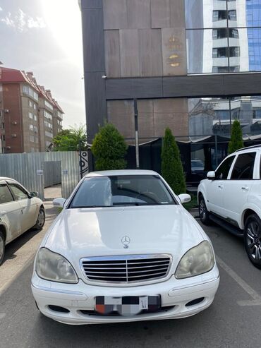 лобовое стекло на мерс 124: Mercedes-Benz S-Class: 2001 г., 3.2 л, Автомат, Бензин, Седан