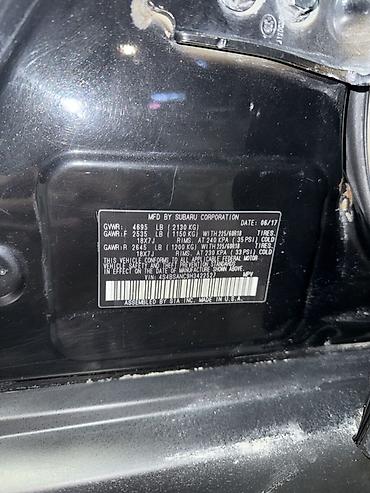 Subaru: Subaru Outback: 2017 г., 2.5 л, Вариатор, Бензин, Универсал — 17