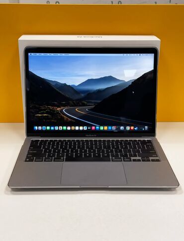 macbook air a1466 цена: Ноутбук, Apple, 8 ГБ ОЗУ, Apple M1, 13.3 ", Б/у, Для работы, учебы