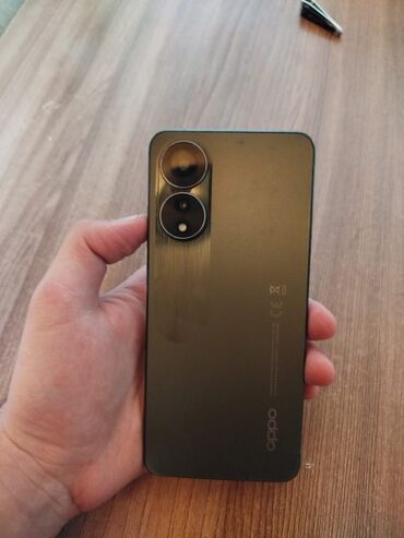 sony telfonlar: Oppo A78 5G, 256 GB, rəng - Qəhvəyi, Sensor, Barmaq izi, İki sim kartlı