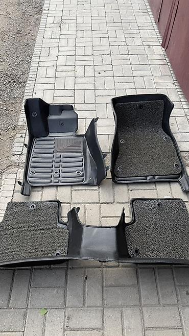 матывый плонка: 3D Полики Для салона BMW, цвет - Черный, Б/у — 4
