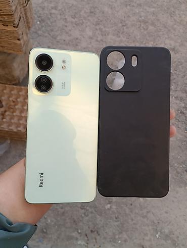 Redmi, Redmi 13C, Колдонулган, 128 ГБ, түсү - Жашыл, 2 SIM